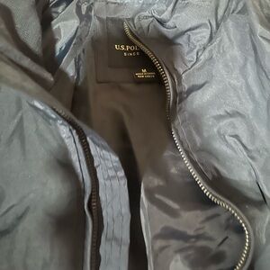 U.S. polo assn jacket zipper hideable hoodie